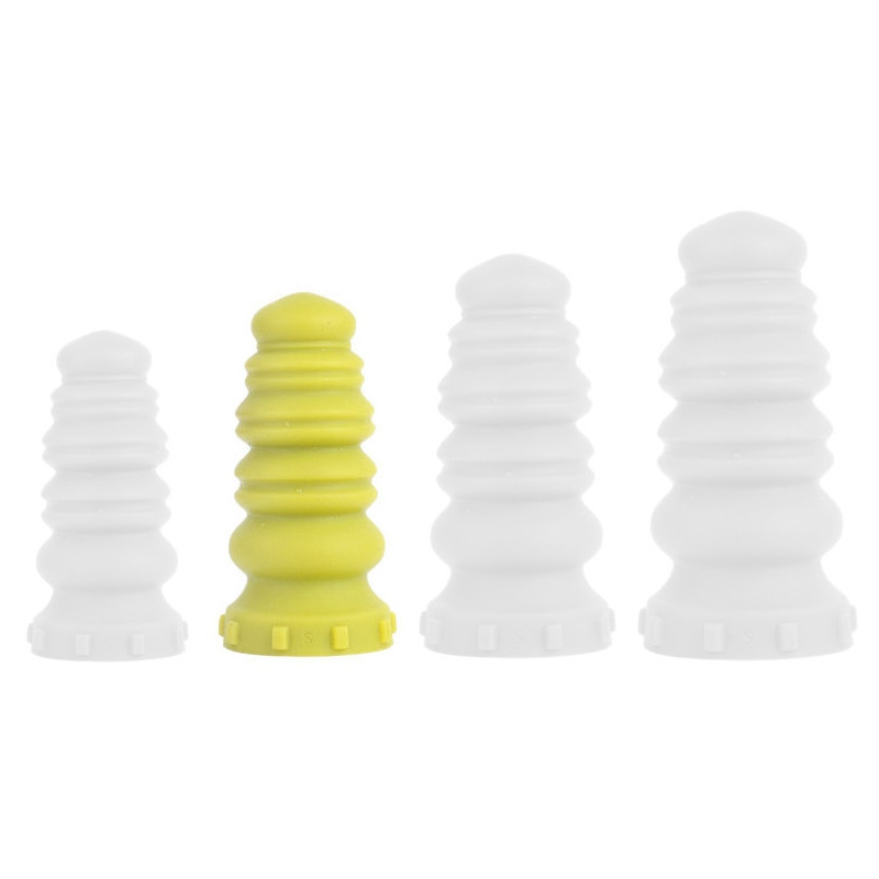 ToppedMonster Plug silicone Trolley M 19 x 9cm Vert